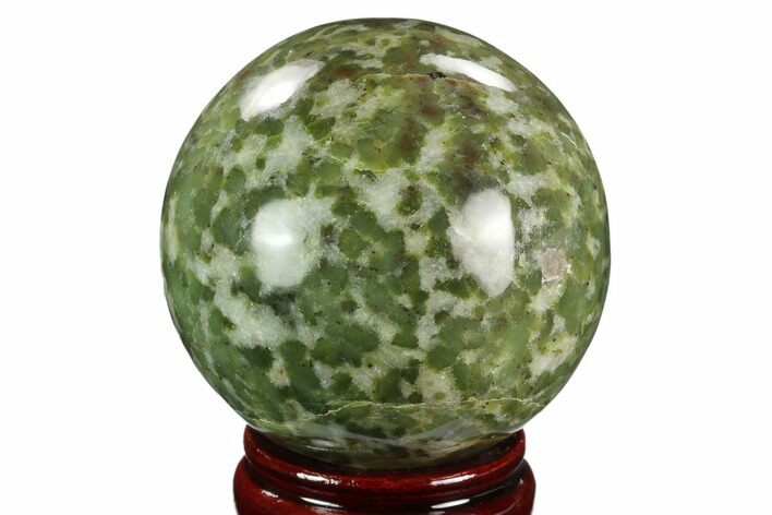 Polished Serpentine Sphere - Pakistan #124311